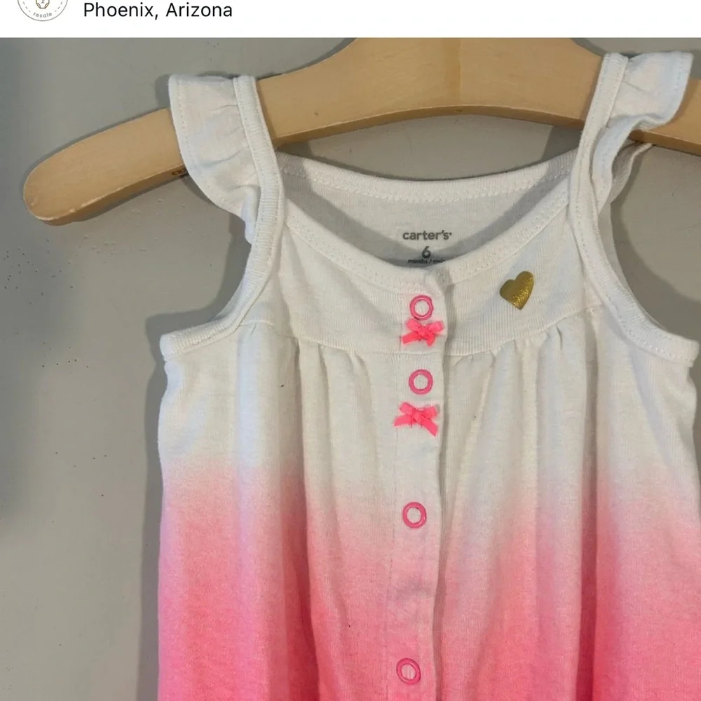 $5 ADD ON baby girl Romper Grayson mini cat &‎ jack cloud island dress GAP